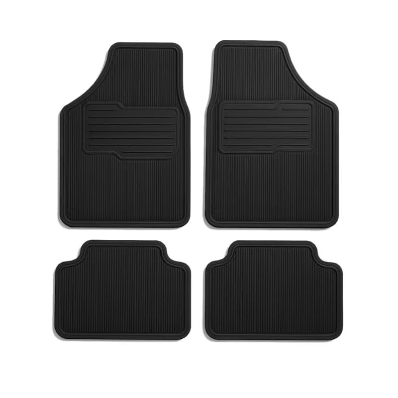 Tapete Automotivo Grosso Resistente Universal Carro Veículos Borracha Macia Premium Encaixe Perfeito Assoalho Carro 4pçs