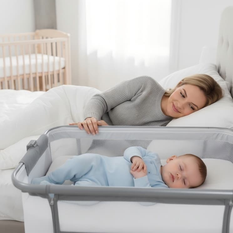 Berço Elétrico Multifuncional Para Bebês, Com Música Relaxante E mosquiteiro – Essencial Para Acalmar O Bebê!