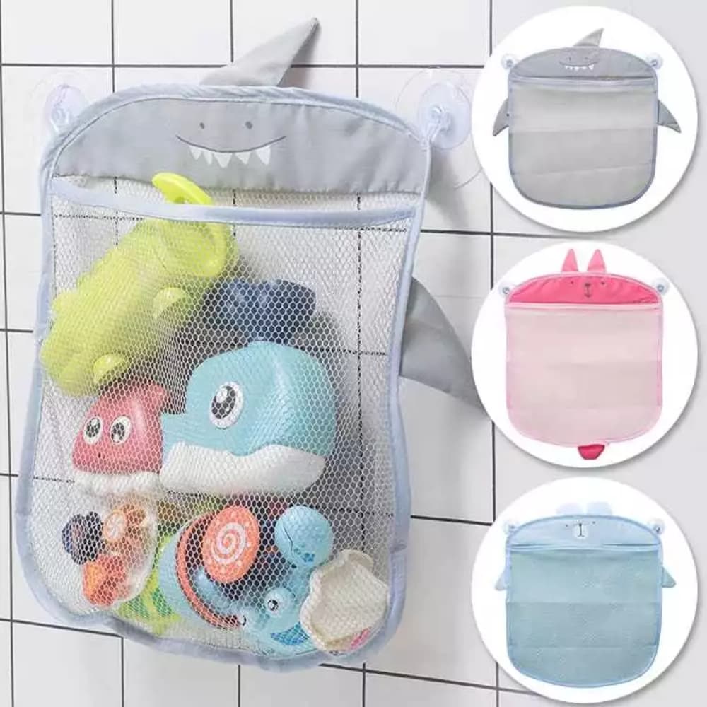 Cesto Multiuso Organizador Ventosa Parede Quarto Banheiro Para Brinquedos Top