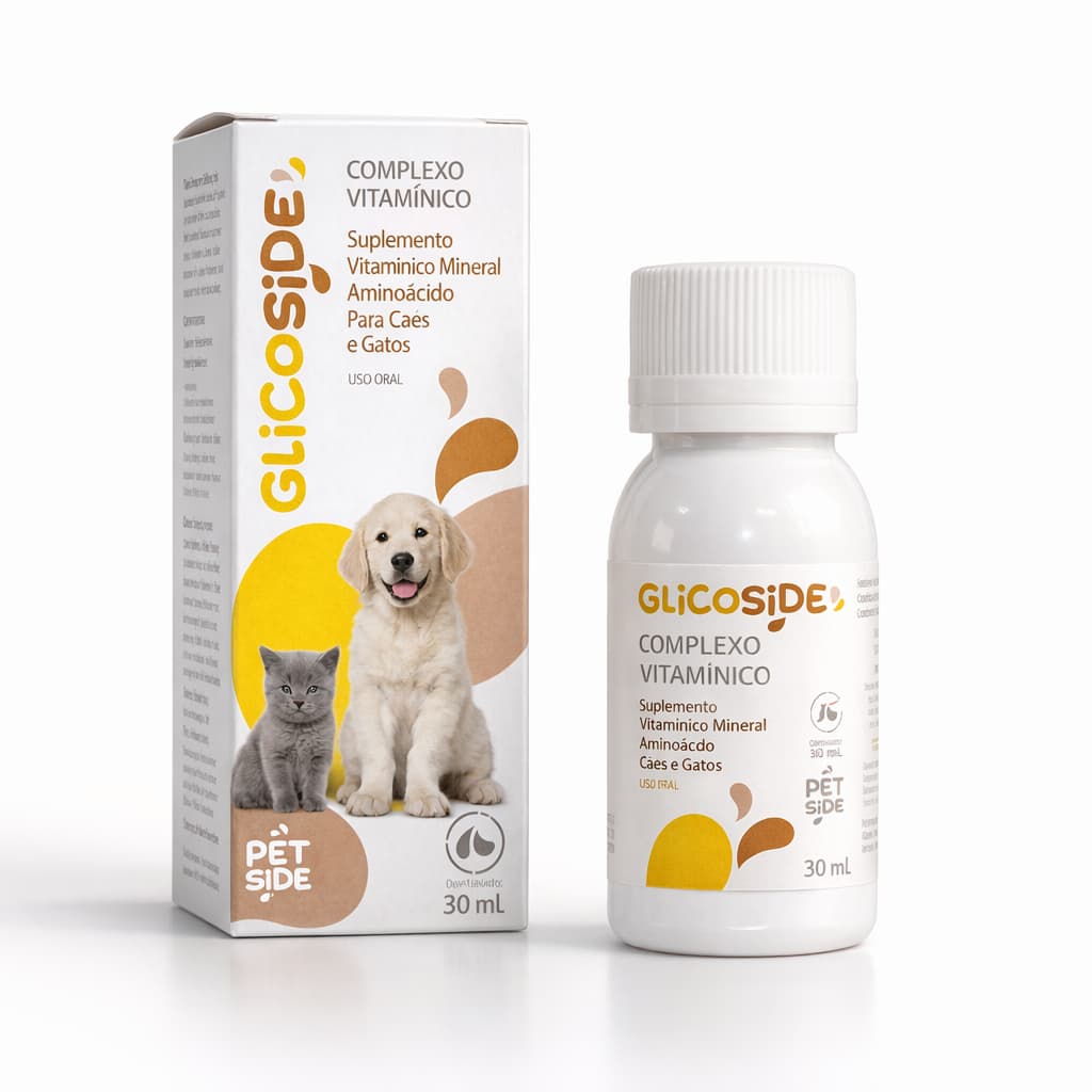 Glicoside Suplemento Aumenta Apetite Energia Em Cães Gatos Recuperação Rápida Petside
