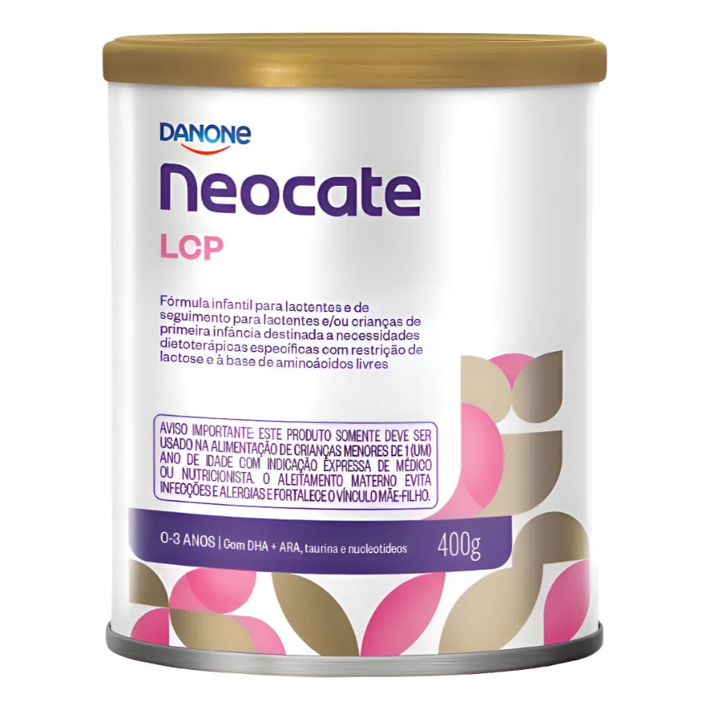 Neocate LCP 400g ENVIO NO MESMO DIA Lata sem Lactose sem Sabor Original