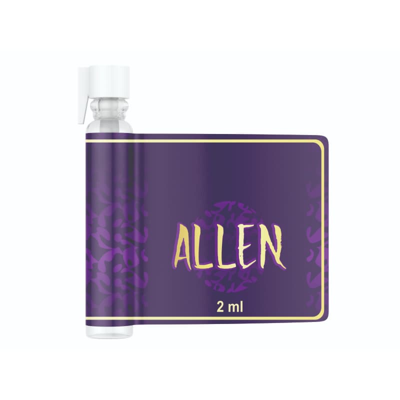 Allen Perfume Feminino Amei Cosméticos 2ml Alta Fixação Essência Importada Parfum