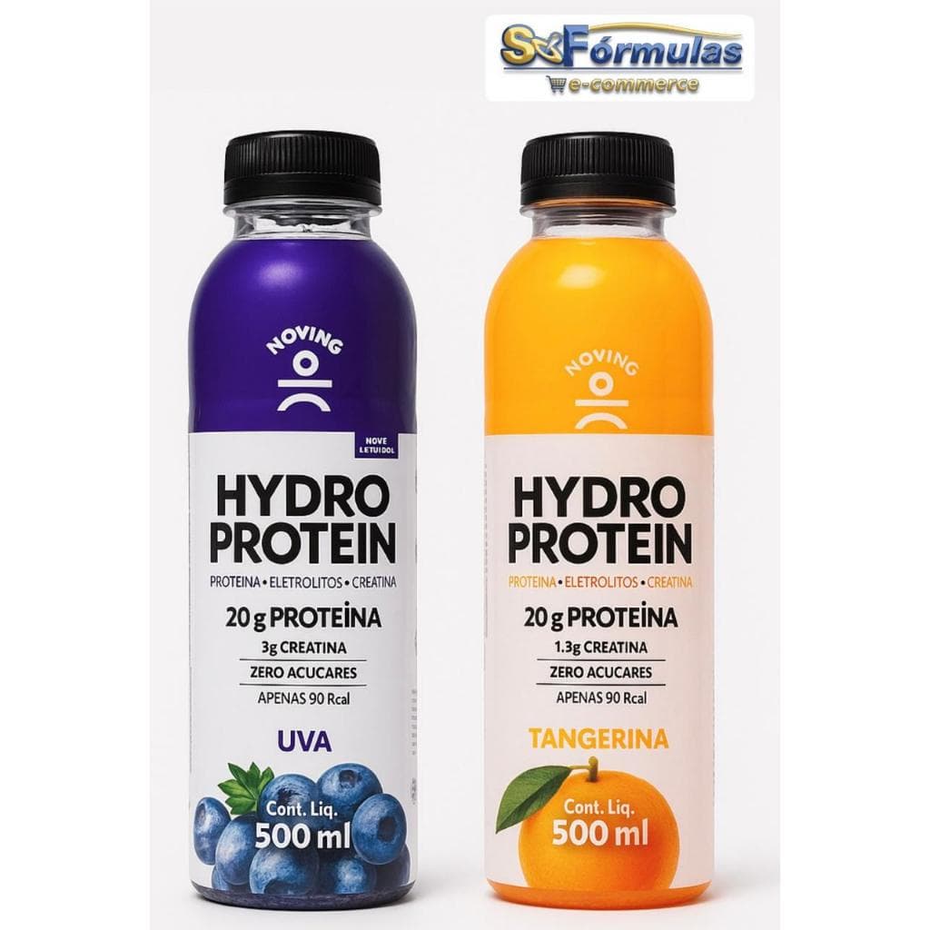 Kit Isotônico Hydro Protein Moving - Uva Tangerina - 2x500ml - 20g Proteinas Zero Açucares