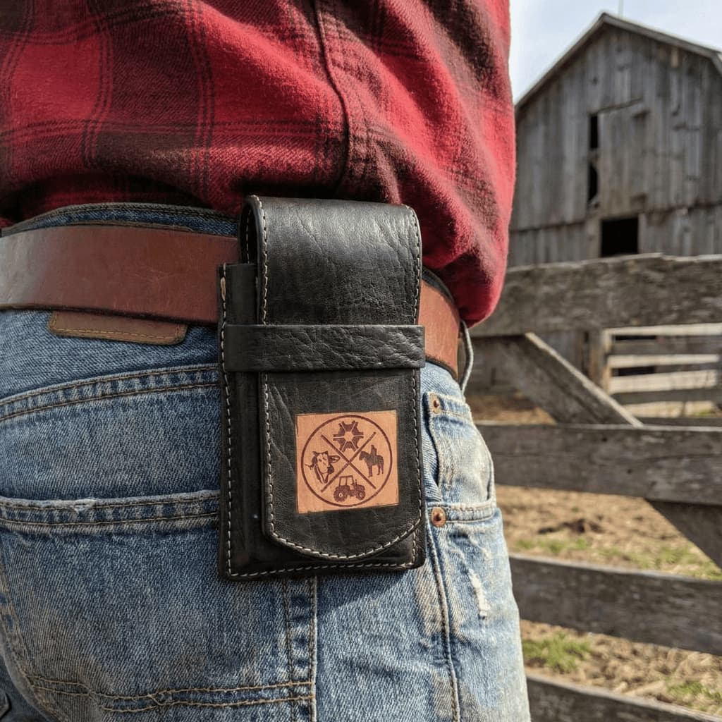 Capa Para Celular Country De Cinto Capinha Artesanal Agropecuária