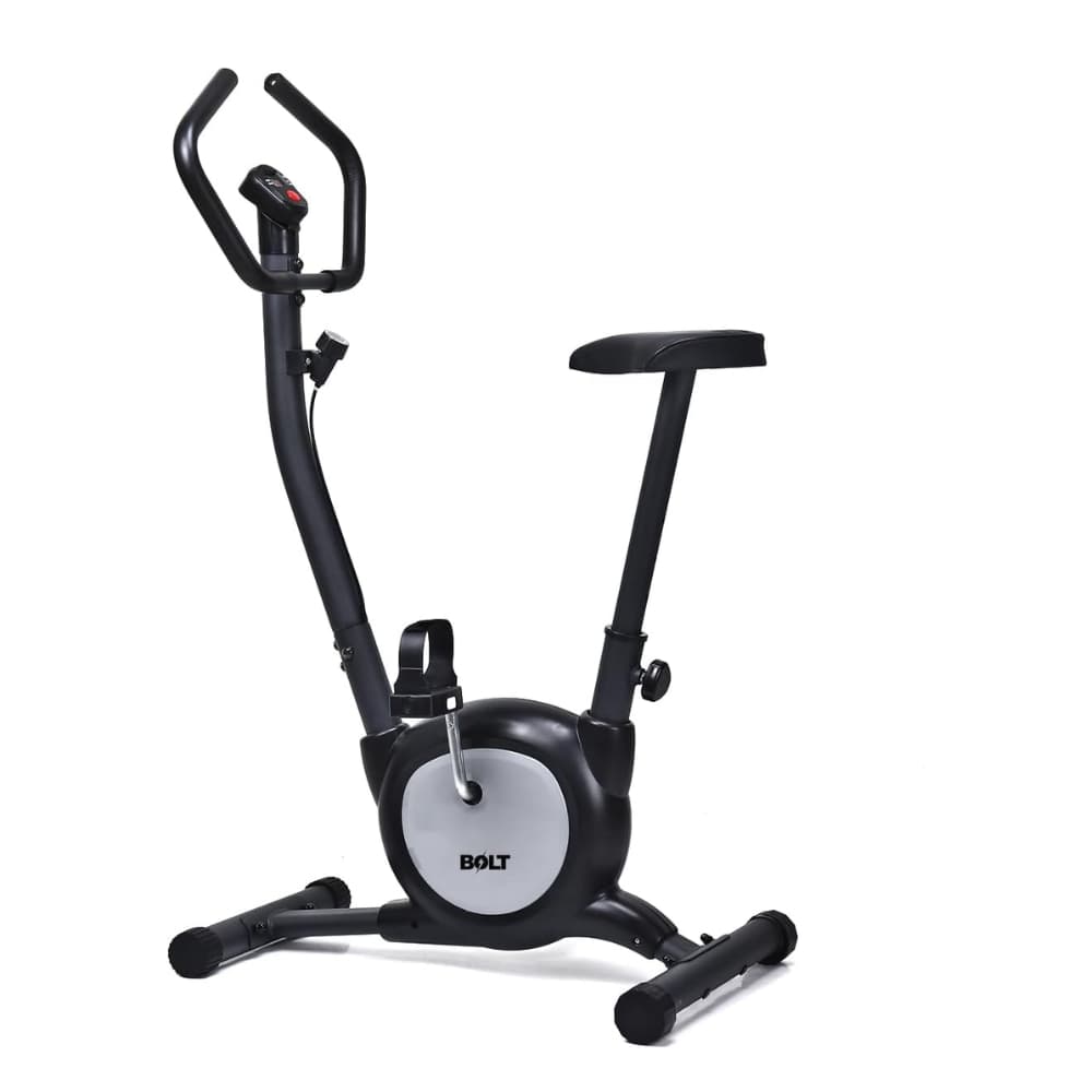 Bicicleta Ergométrica Vertical Bolt 3016 Silenciosa, Com Monitor Digital e Assento Ajustável
