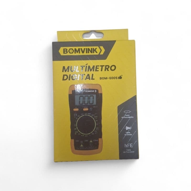 multimetro digital bomvinc M-6005
