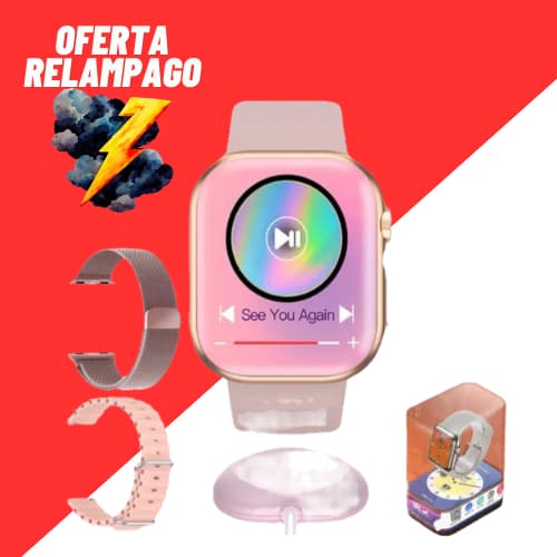 Relógio Inteligente Smartwatch X Mini Serie 10 38mm Amoled 2 Pulseiras - Lançamento 2025