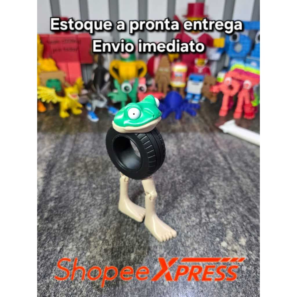 Boneca Ambalabu Boneco Articulado, Meme, Brainrot, Edição Limitada, Presente,Criança, Exclusivo, Steal a Brainrot,Jogo