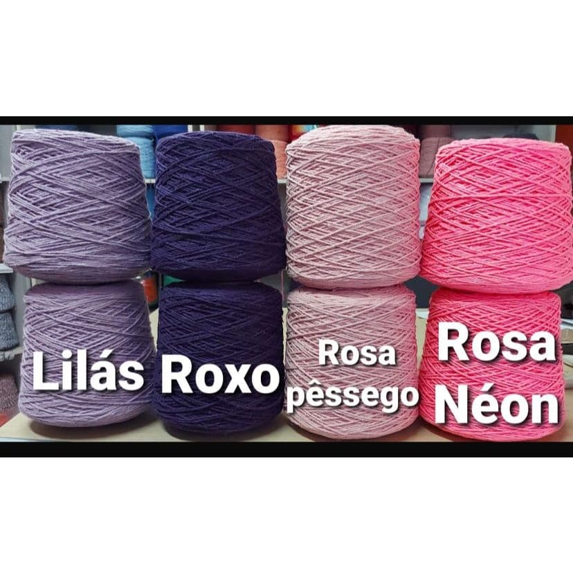 Barbantes N°6 MALITEX  – 800g | Fio Resistente para Crochê e Artesanato