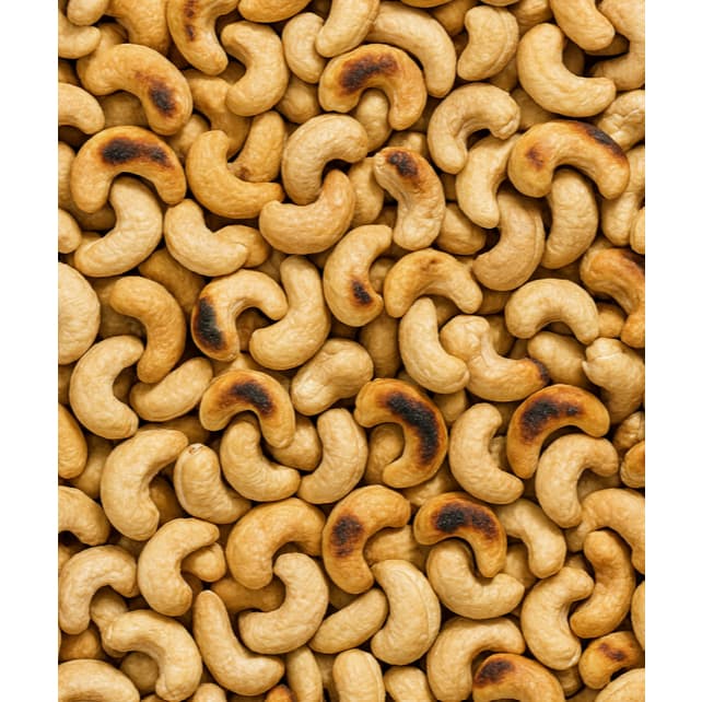 Castanha de Caju  Sem sal Assada 500G Inteira  Tipo W1