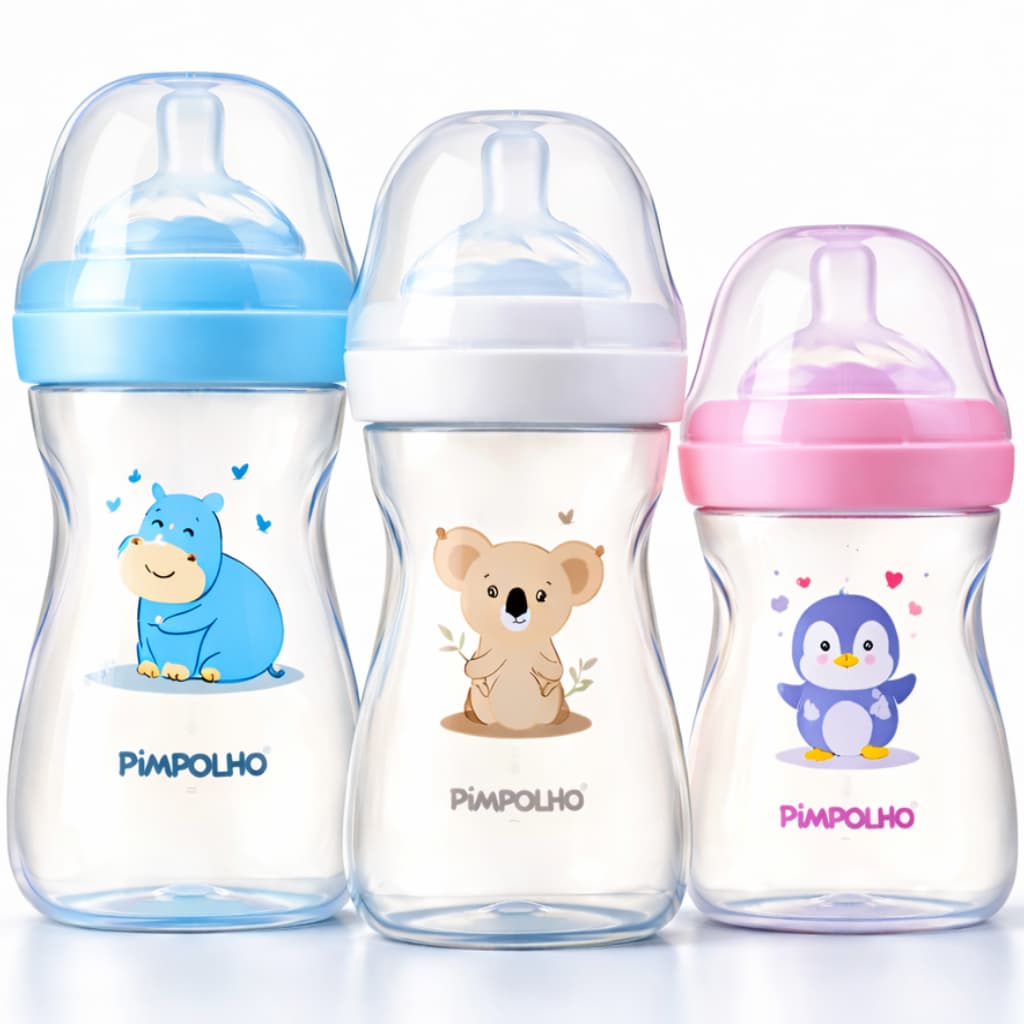 Mamadeira Anti Colica Bico Inteligente Livre BPA Serena Pimpolho