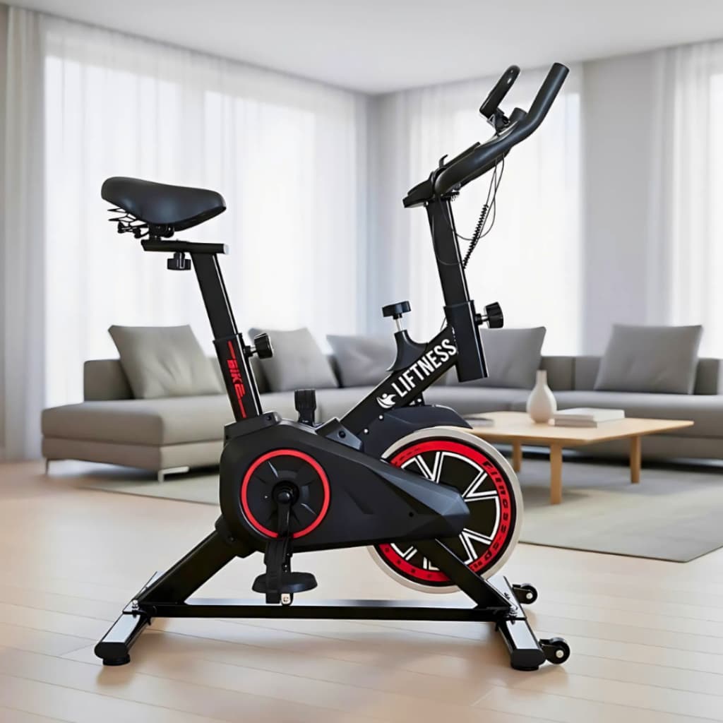 Bicicleta Bike Ergometrica Spinning Academia Fitness Profissional 100kg Para Exercícios