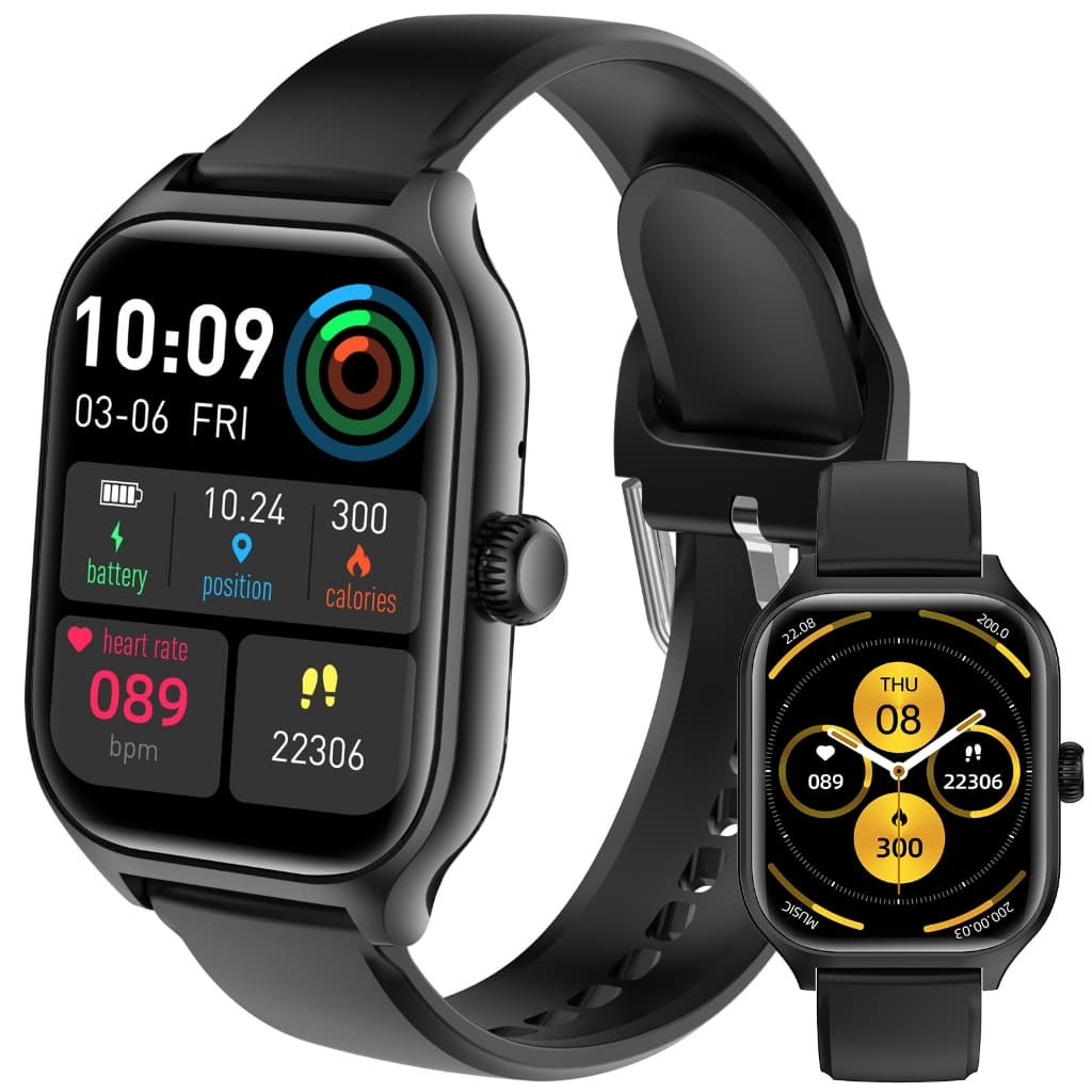 Relógio inteligente Smartwatch Original L60 Versão atualizada Super Amoled Nfc Para Android IOS