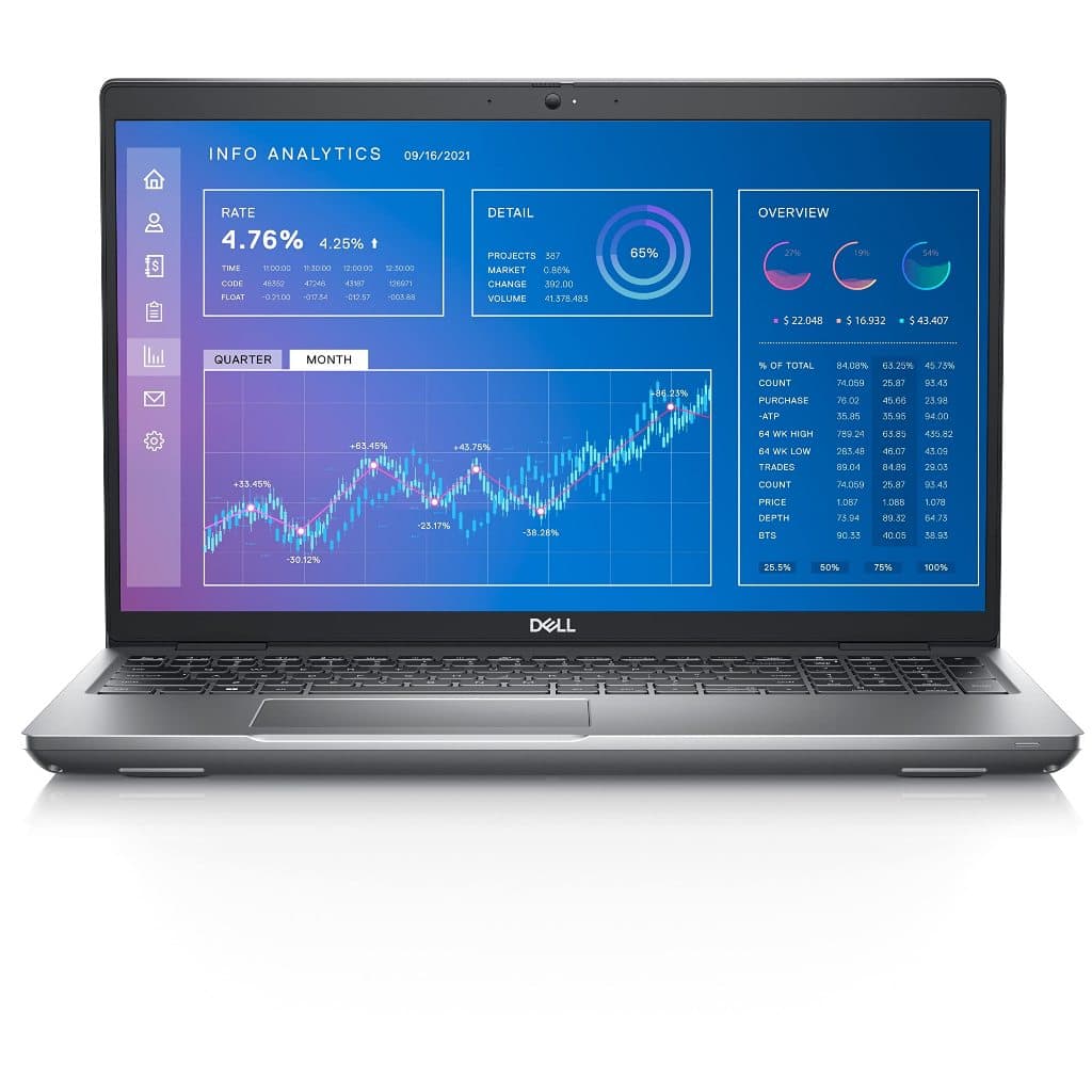 Notebook Dell Precision 3571 i7 12ª Geração | 16GB | SSD 512GB | RTX A1000 | Win 11 Pro