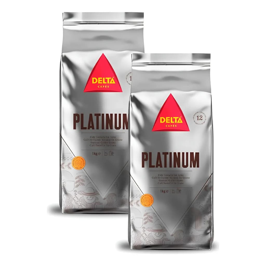 Café Expresso Em Grãos Delta Gourmet Platinum Kit 02 Kgs