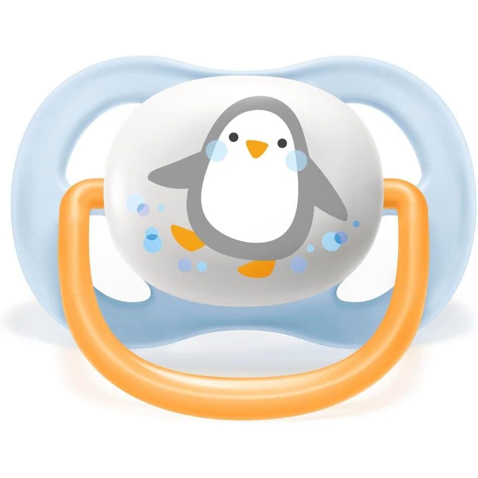 Chupeta Ultra Air 0-6 Meses Philips Avent Boy Unitária Pinguim 081/03