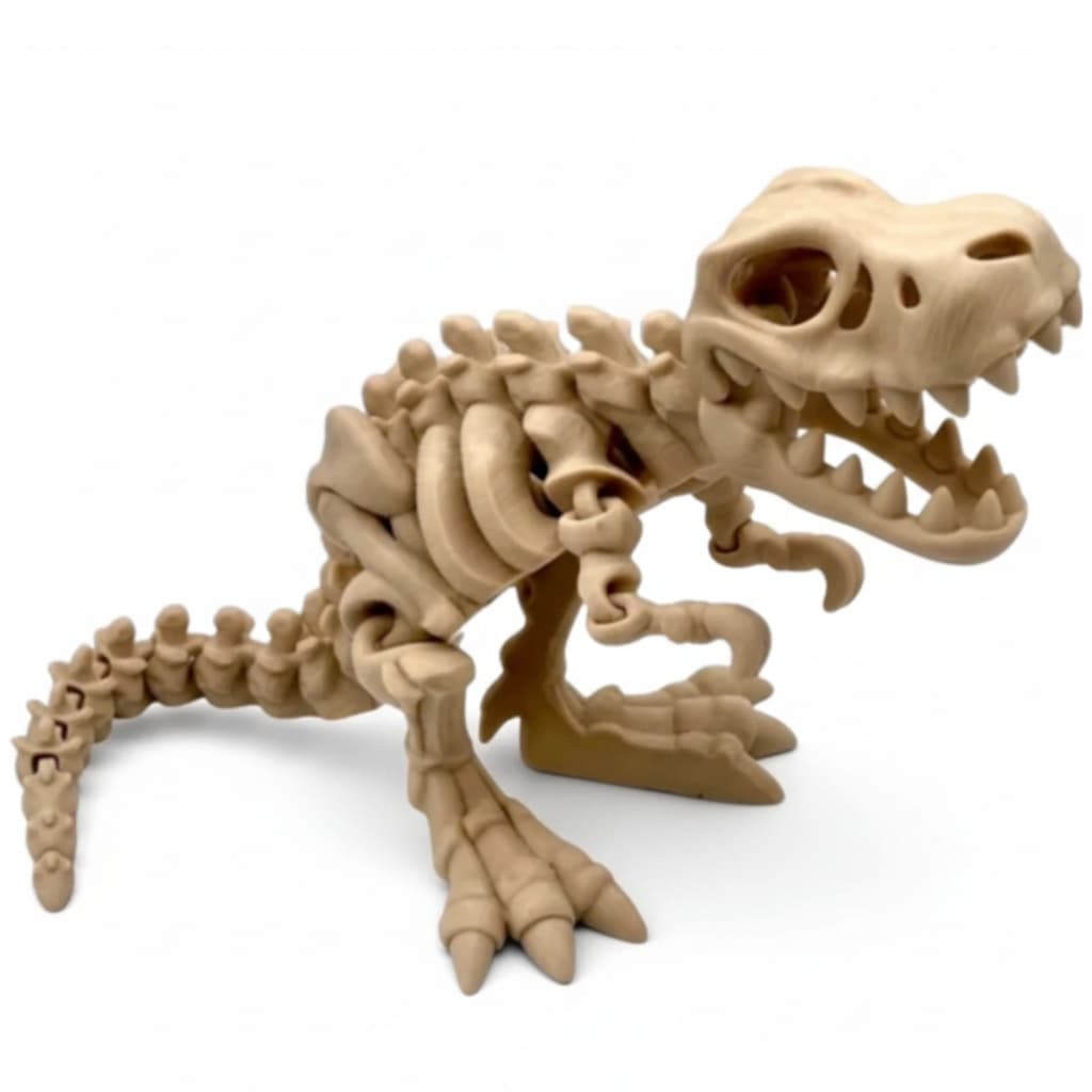Tiranossauro Rex Brinquedo Articulado T-Rex Esqueleto Brinquedo Dinossauro Fidget Educativo Presente