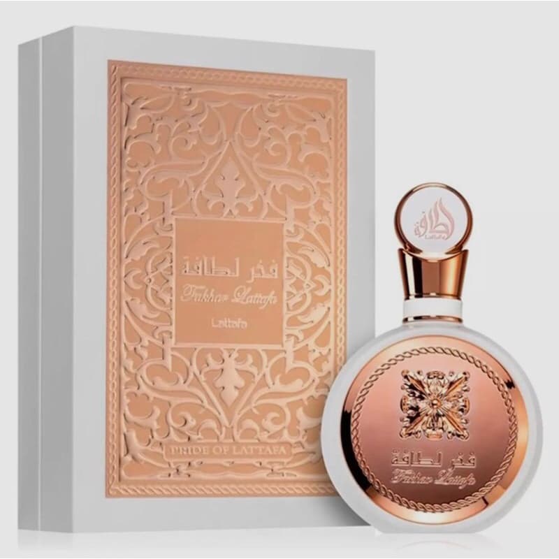 Perfume Lattafa Fakhar Rose - O PERFUME DA SEREIA - Eau de Parfum Feminino 🌹 Fragrância Árabe Importada – Spray