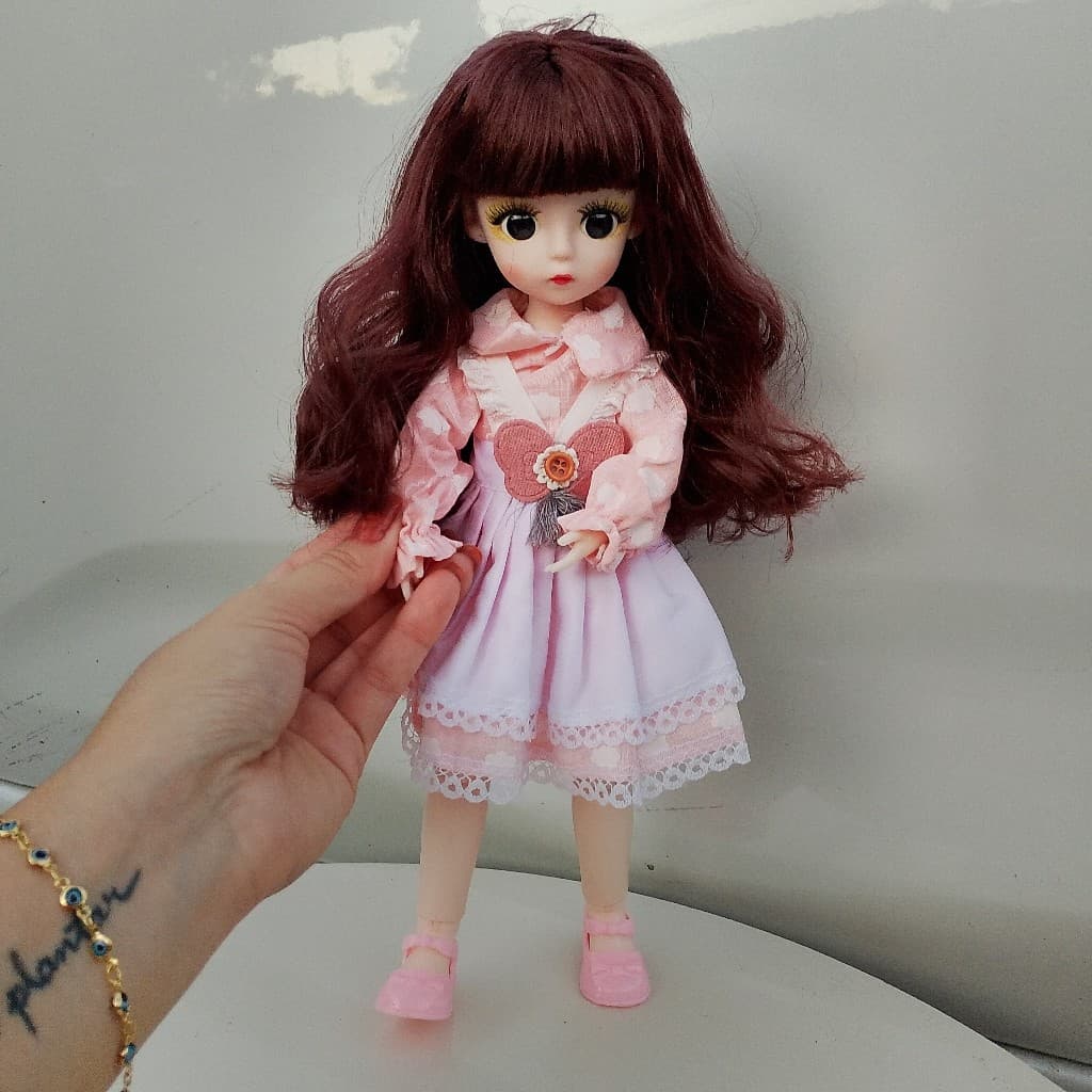 Boneca articulada bjd 30cm