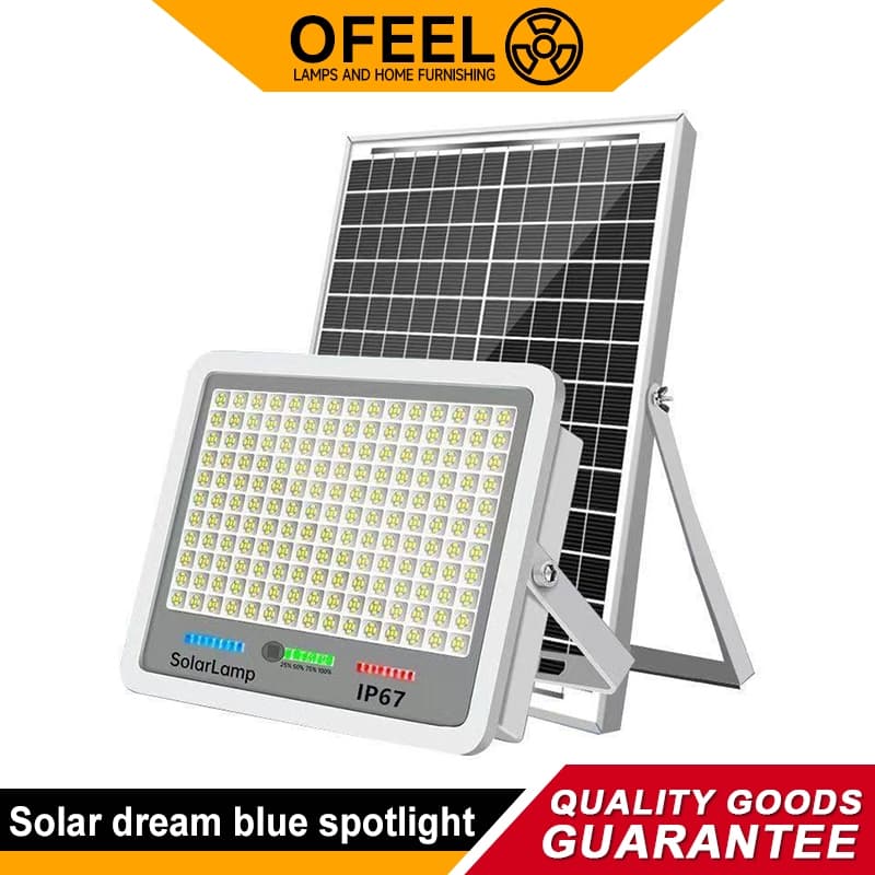 Ofeel 20000W luminária solarRefletor Led Solar Holofote Headplate separation 4 vezes mais brilho