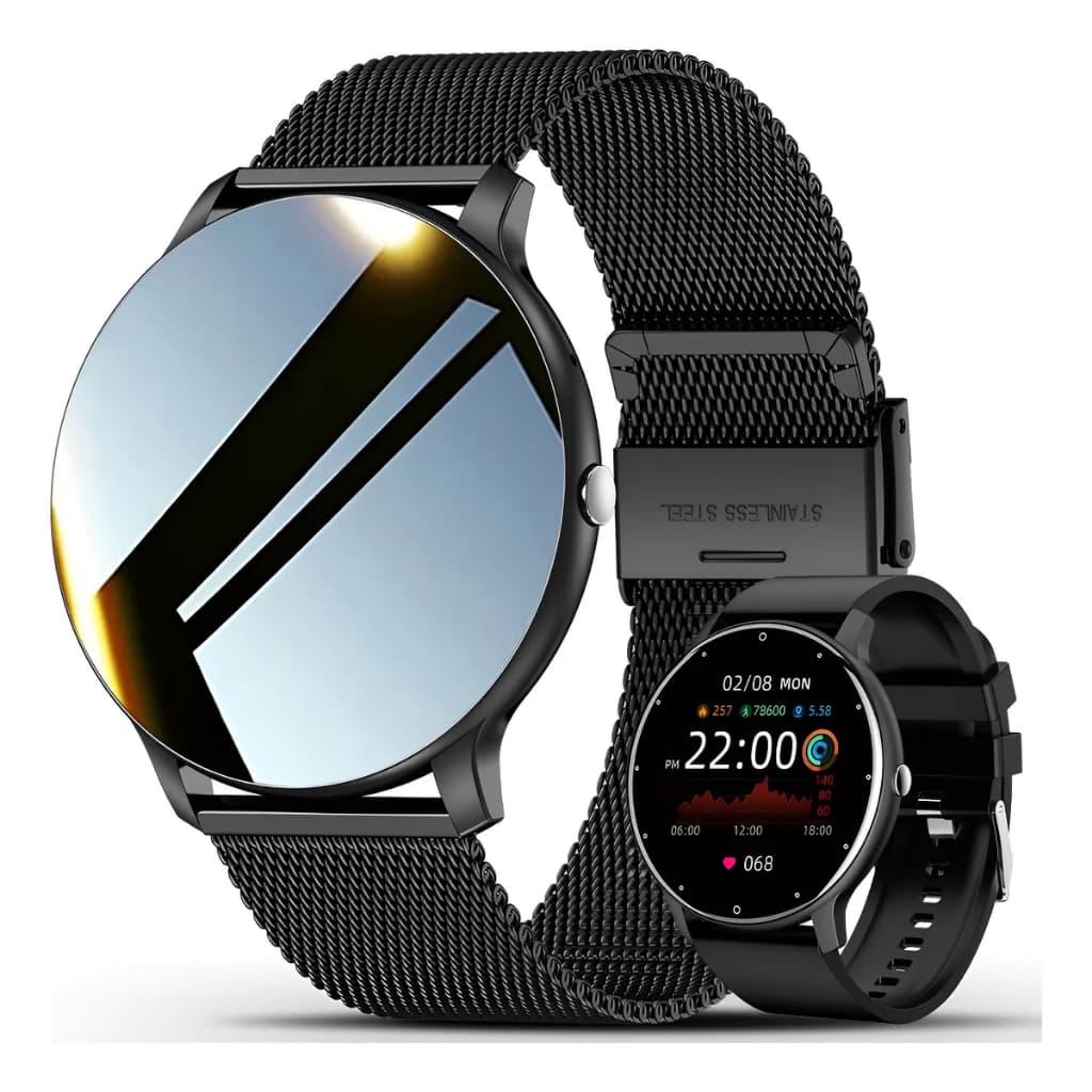 Relógio inteligente com tela de toque completa esporte à prova d'água ao ar livre Bluetooth para Android ios Smartwatch