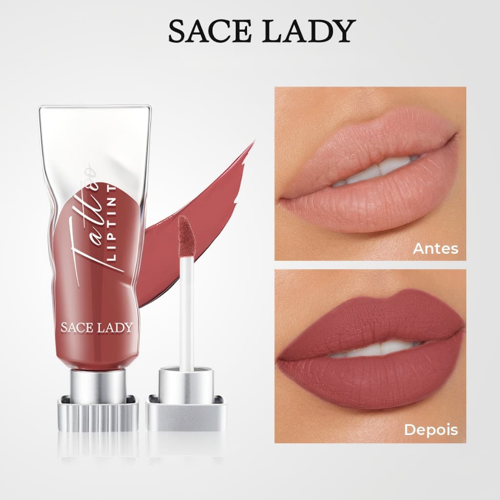 Batom Liquido Matte SACE LADY SACE LADY  À Prova d’Água Matte Longa Duração