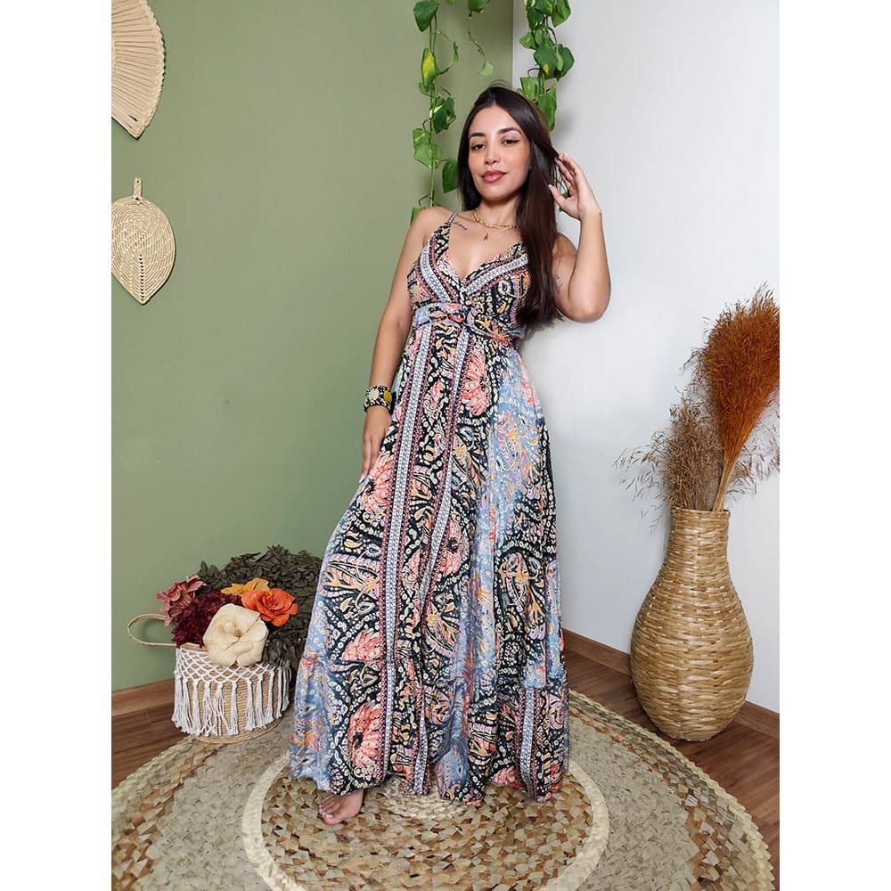 Vestido Indiano Longo Rodado Preto Vestido Indiano Longo Rodado Preto Vestido Indiano Longo Rodado Preto Vestido Indiano