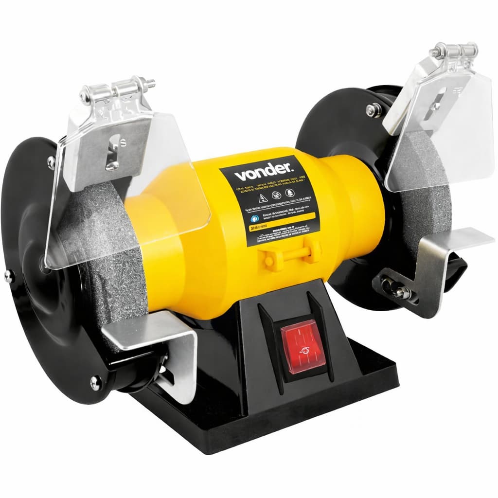 Motoesmeril 150W Lixadeira De Bancada Bivolt Vonder