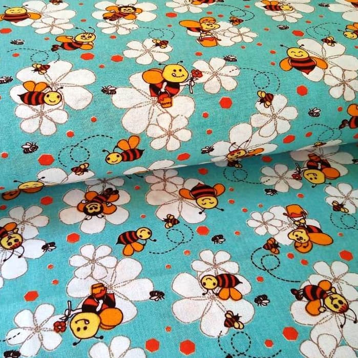 Tecido Tricoline 100% Algodão 50cm x 1,50m para Patchwork, Costura Criativa e Artesanato