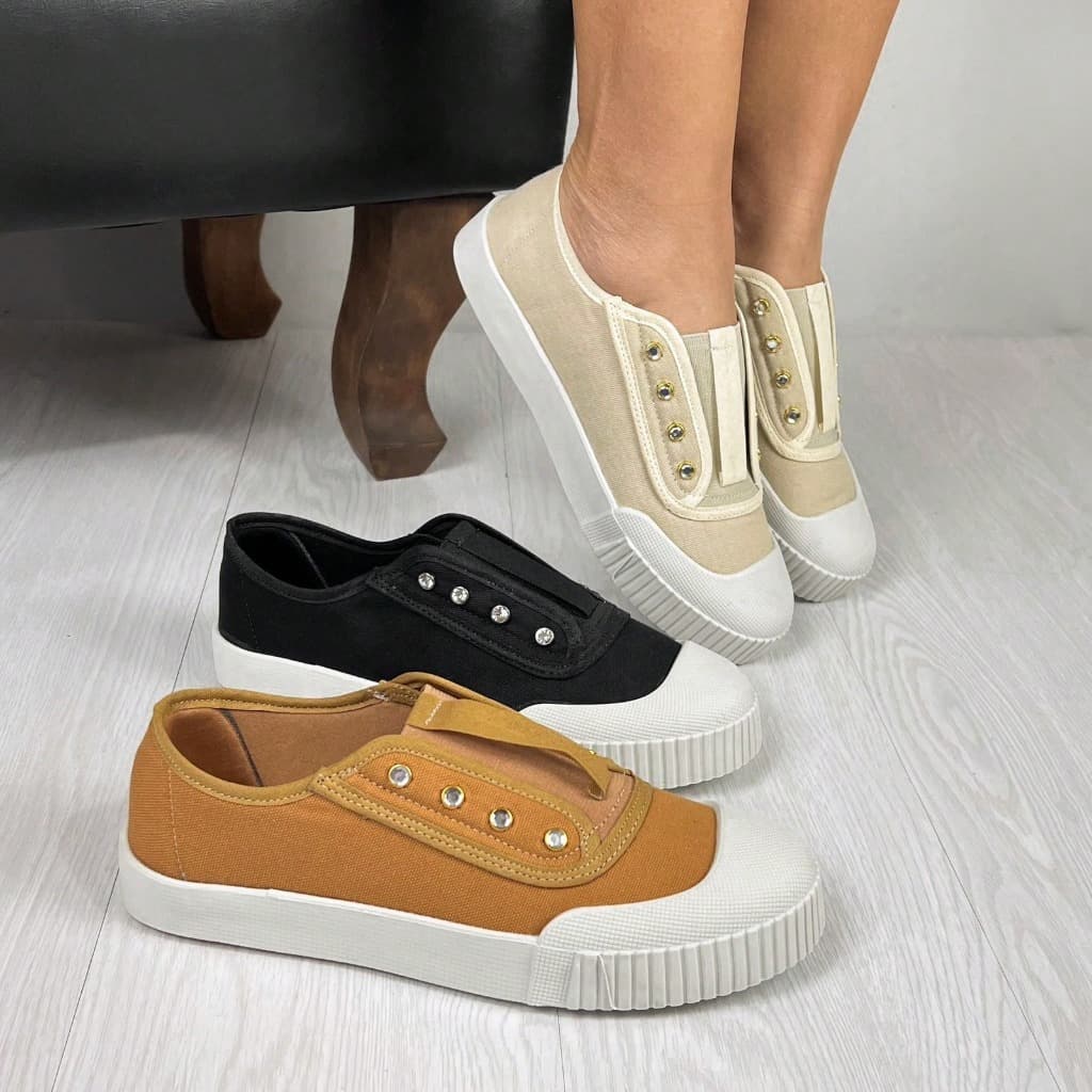 Tênis Feminino Sapato Smash Casual Confortável Prático Versátil