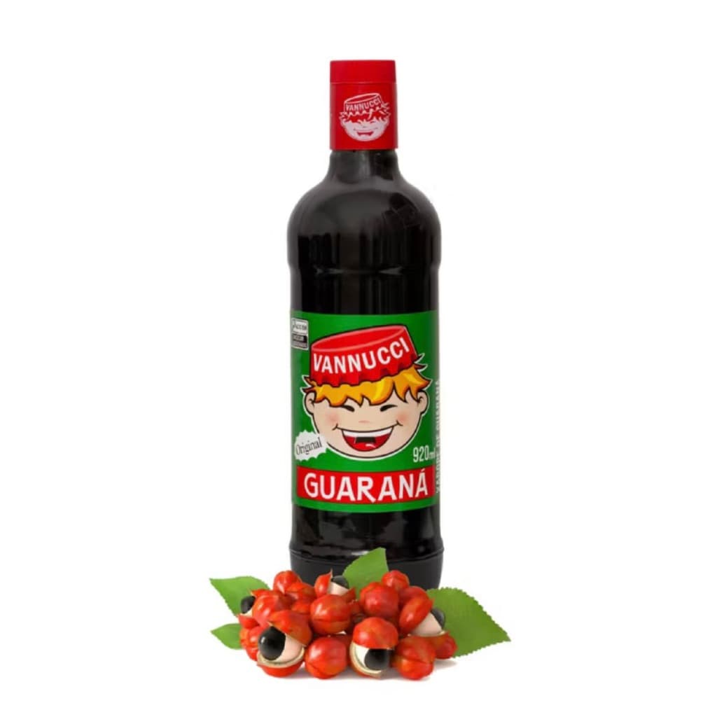 Xarope de Guarana Vannucci 920ml Novo Lançamento Milk-shake Vitaminas Energético natural