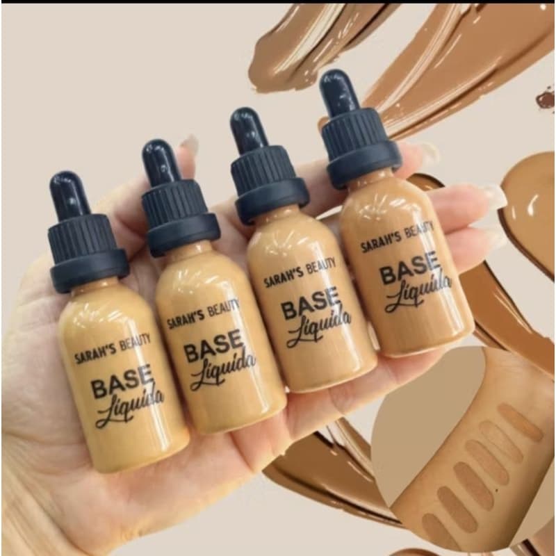 Base liquida fluida Sarah's Beauty maquiagem Box A ref S6574