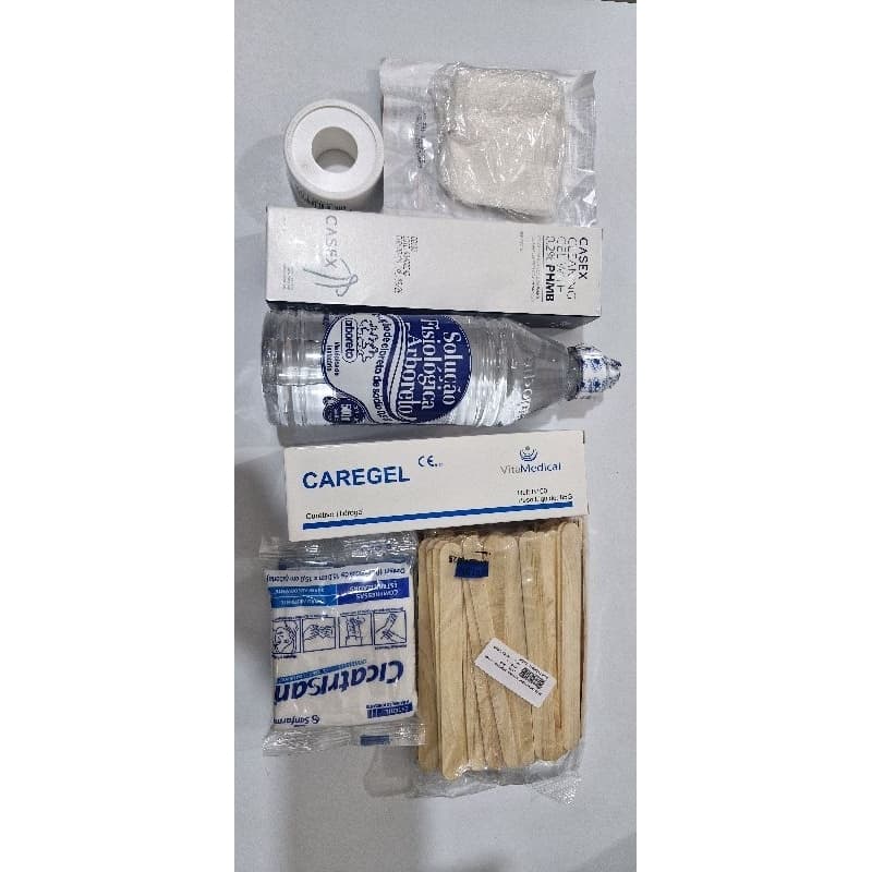Curativo para Feridas, Escaras, kit completo obra cicatrização
