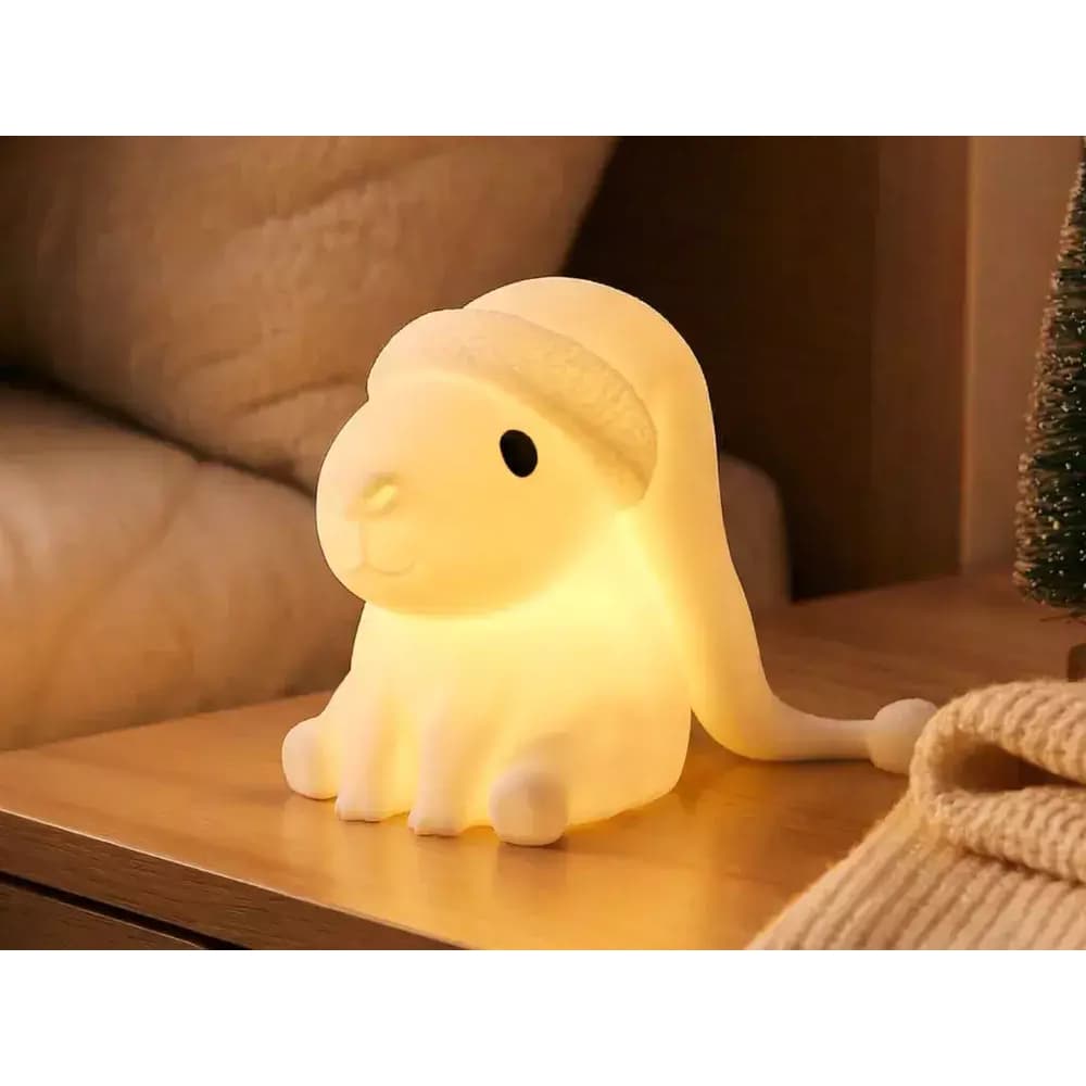 MINI Luminária Infantil Capivara Vela LED/decoração para quarto de criança/luminária fofa/decoração quarto de bebê