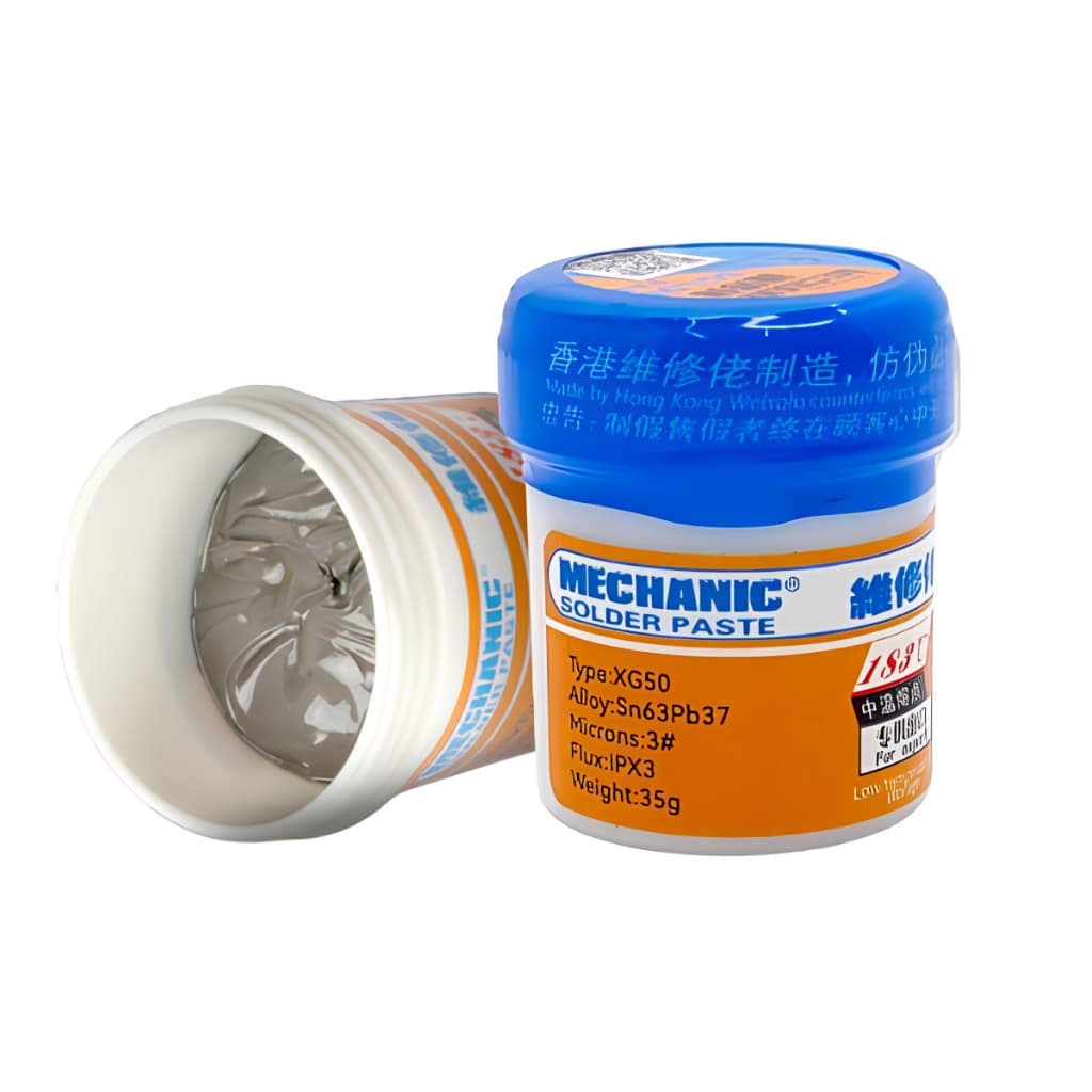 Solda Em Pasta Mechanic Xg50 183ºc Retrabalho Reballing 35g