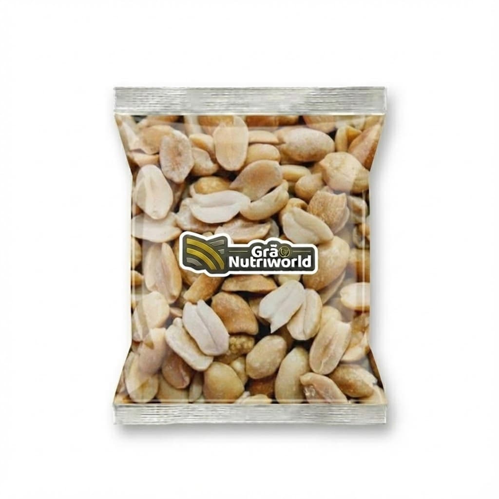 Amendoim Frito Sem Pele Com Alho Snack Saudável 200g 500g 1kg
