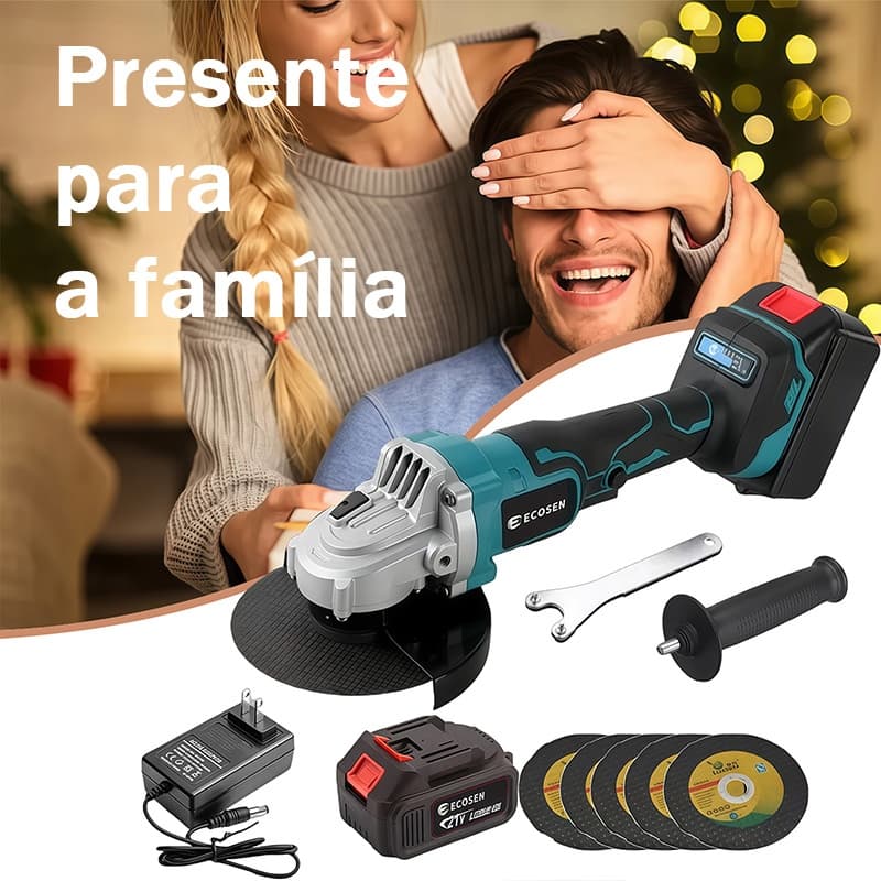 Politriz/lixadeira E Esmerilhadeira 0-8000 r/min 11.5cm Multifunções Esmerilhadeira Angular