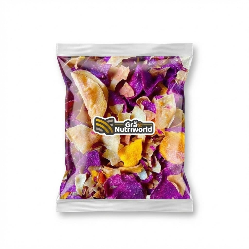 Chips Batata Doce Mix Premium Saudável 200g 500g 1kg
