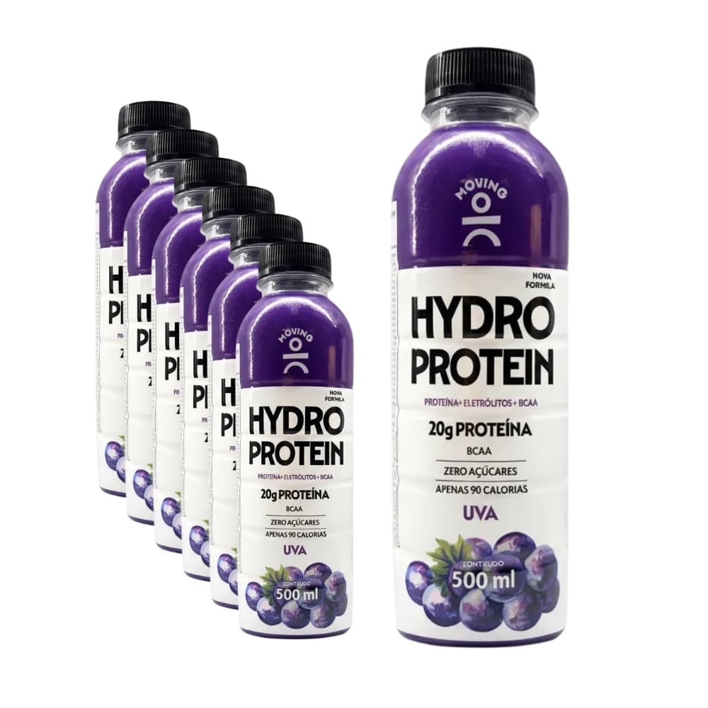 kit 6 Hydro Protein Uva 500ml - Moving