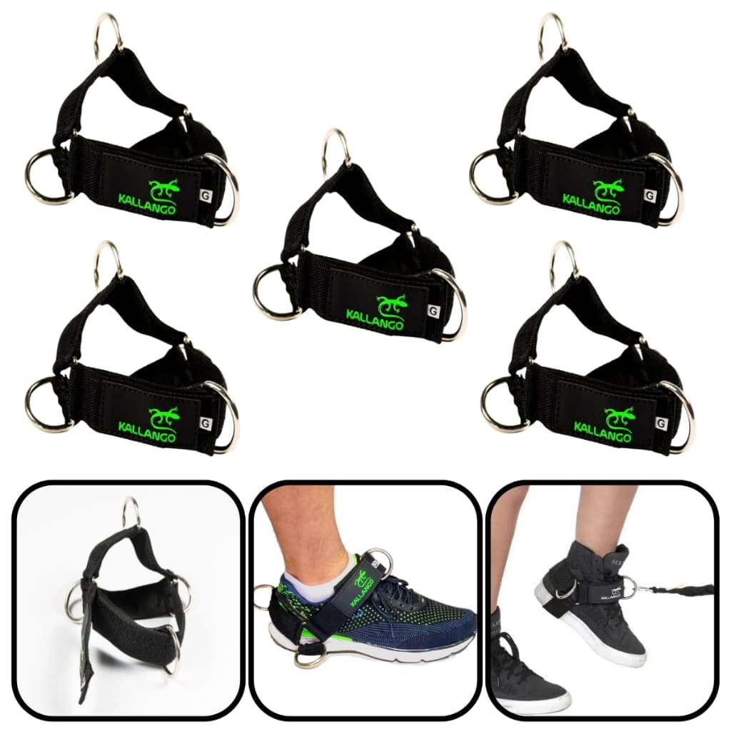 Puxador 4X4 Kallango Musculação Glúteos Academia Treino Kit 5 un