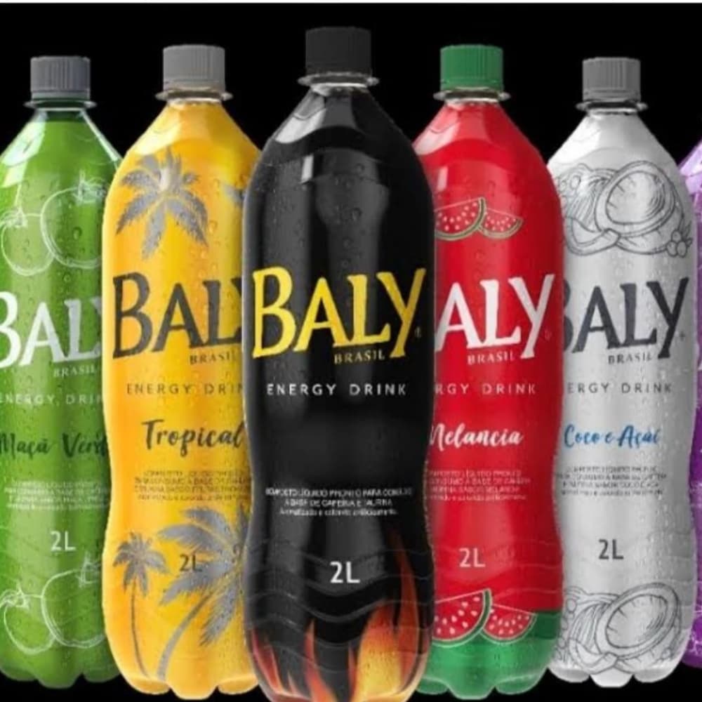 KIT 3 ENERGETICOS BALY 2 LITROS  (Escolha o sabor) Envio rápido