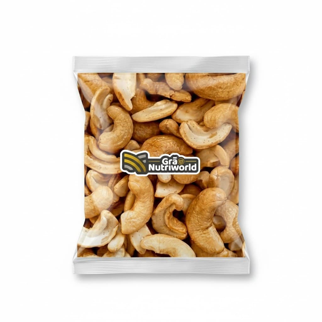 Castanha De Caju Quebrada Sem Sal Premium Saudável 200g 500g 1kg