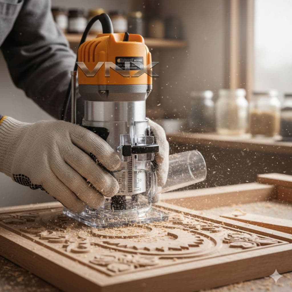 Tupia Laminadora KNakasaki 6mm Alta Qualidade e Desempenho Profissional