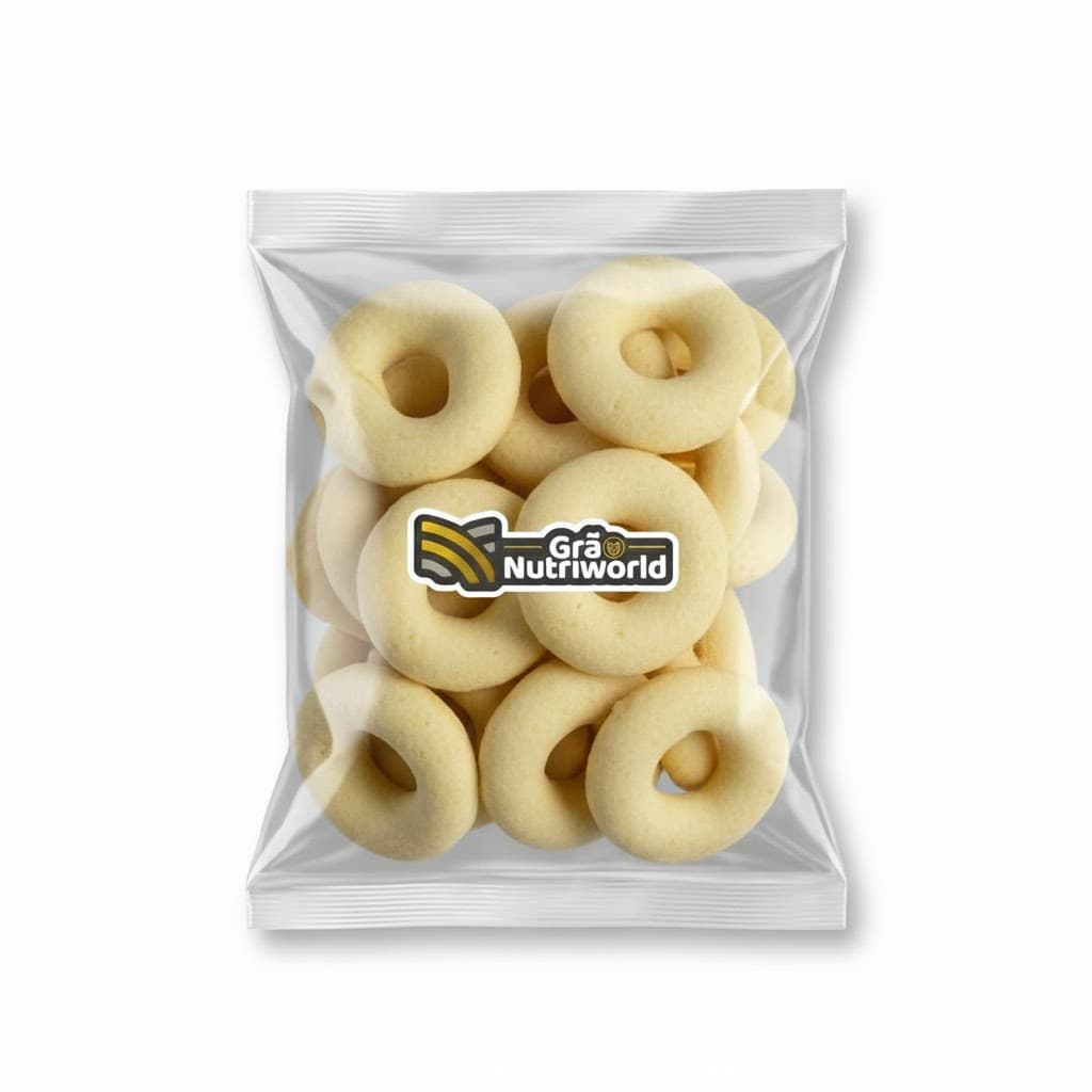 Biscoito Amanteigado Bambolê Sem Recheio Saudável 200g 500g 1kg