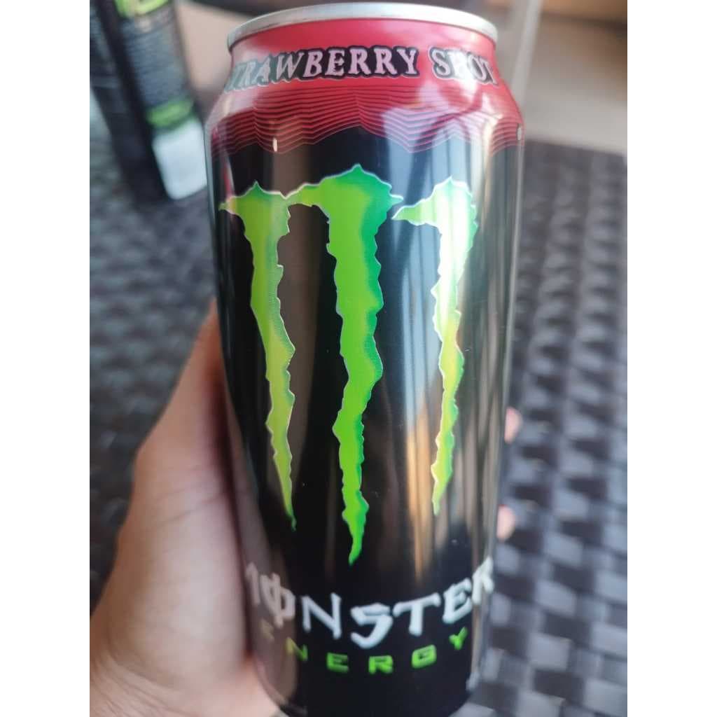 Monster Energy - Strawberry Shot - 473ml - Lacre Vermelho