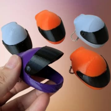 Mini Chaveiro Capacete Moto 3D - Acessório Motociclista Brinde Lembrança Geek  Motociclista moto varias cores