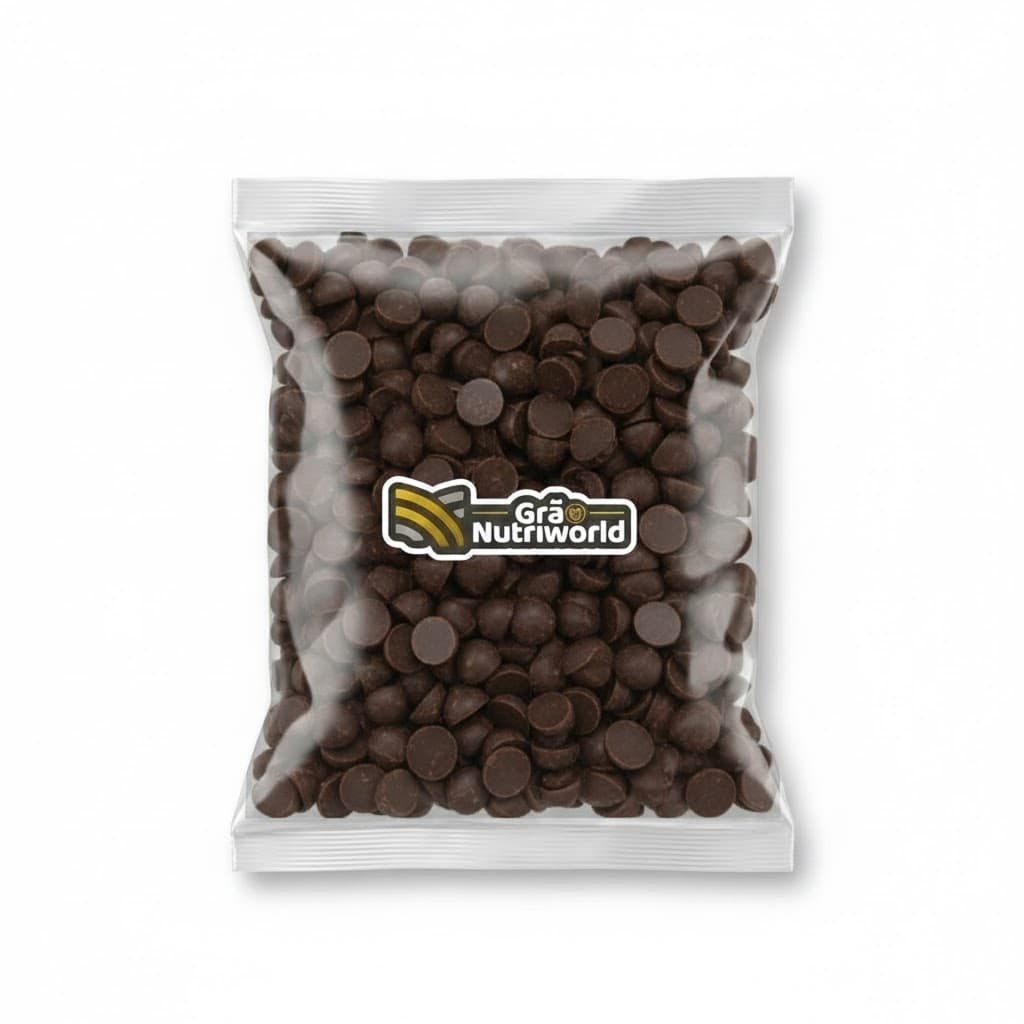 Pingo De Chocolate 70% Cacau Importado Gourmet 200g 500g 1kg