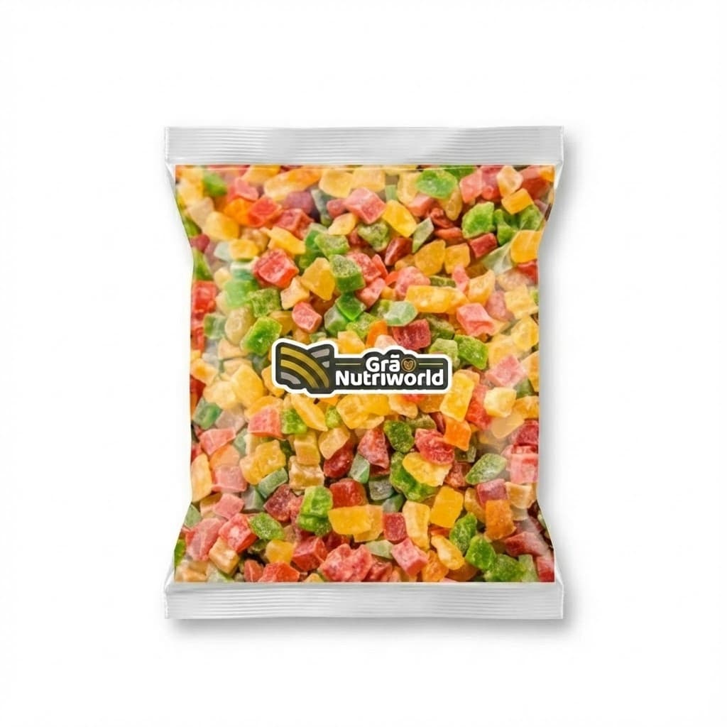 Frutas Cristalizadas Premium Saudável Receitas