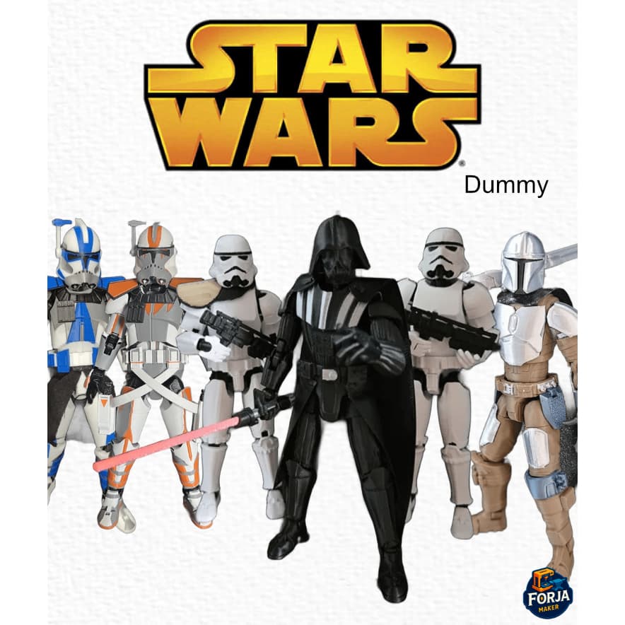 Bonecos Articulados Dummy – Star Wars Edition