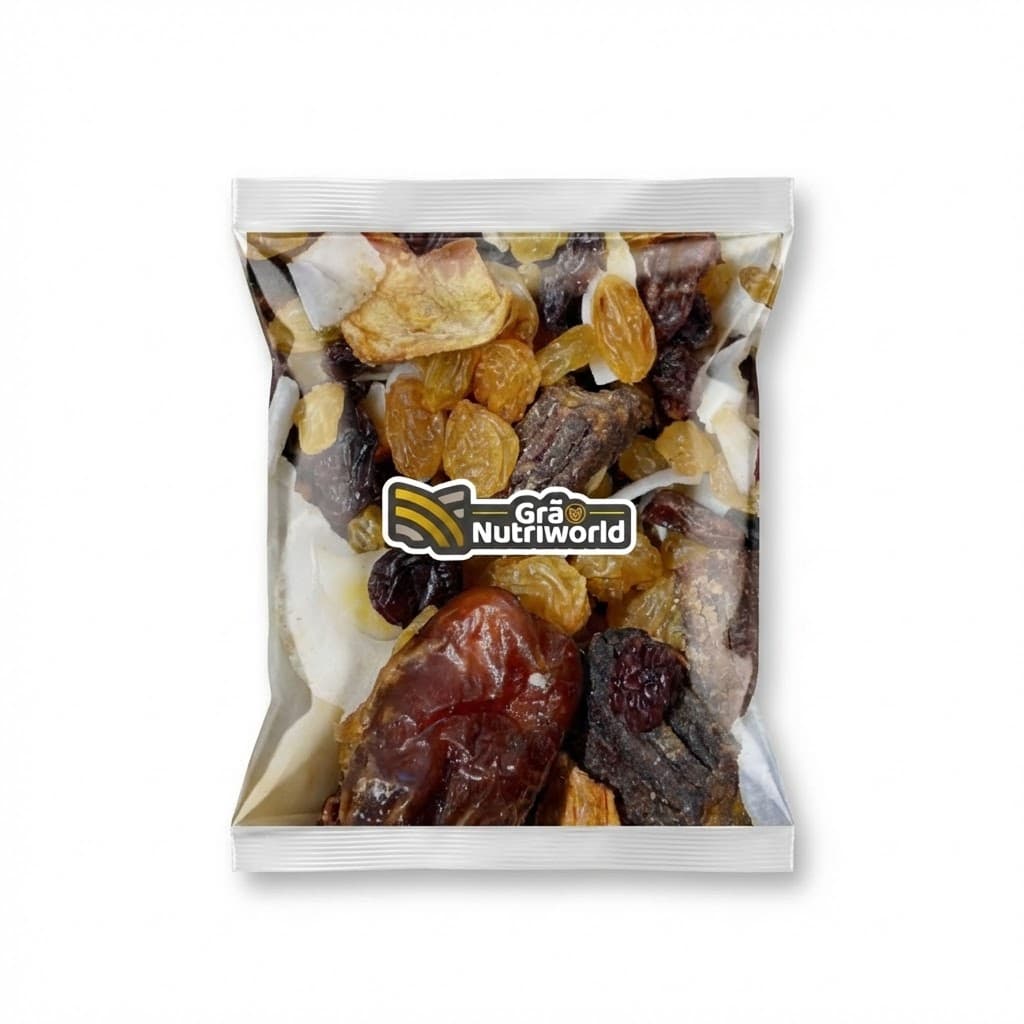 Mix De Frutas Desidratadas Gourmet Saudável 200g 500g 1kg